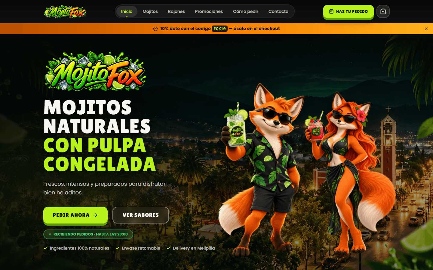 Portada de MojitoFox